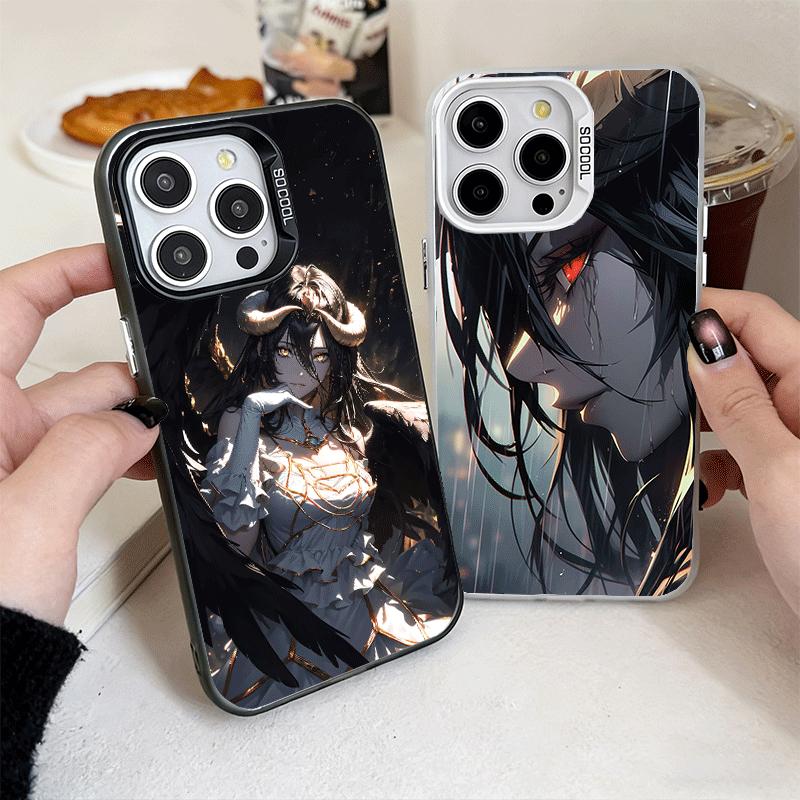 Albedo O-Overlords Anime Shockproof Phone Case for iPhone 17 Air 16 16E 15 Pro Max 14 Plus 13 Mini 12 Back Cover Anti Fall Funda