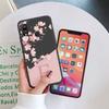 Initial Letter Silicone Case For Huawei P20 2018 P20 Lite P20 Pro Shell Retro Pink Flower Soft TPU Cover For Huawei P20 Capa