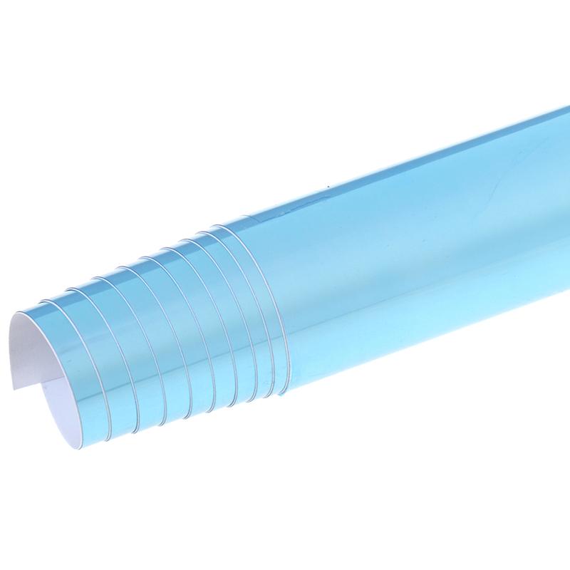 50X100Cm Selbstklebende Aufkleber Film Spiegel Folie Wandaufkleber Abnehmbare Paste