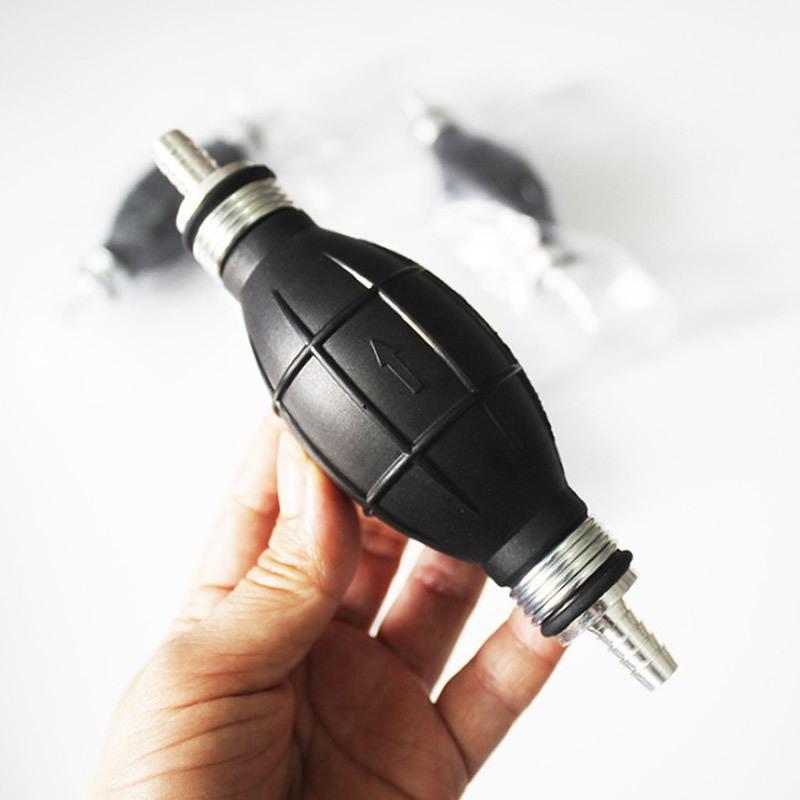 Cross-Border Automotive and Marine Hand Pump - Aluminum Alloy One-Way Valve, Hand-Operated Oil and Water Suction - Available in 6/8/10/12 Sizes.