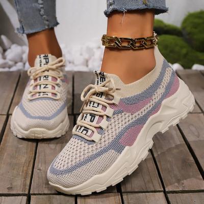 Frühling und Herbst Hochwertige Damenschuhe Modische runde Zehenpartie Farblich passend Niedrig geschnitten Bequeme vulkanisierte Damenschuhe