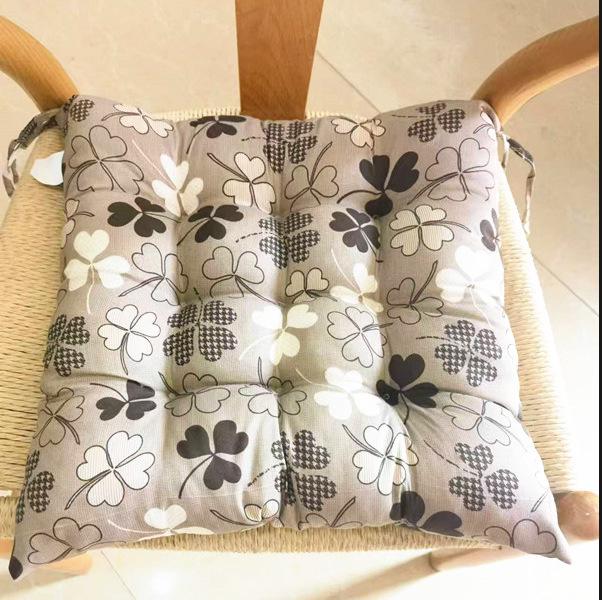 Thickened Printed Chair Seat Pad for Office, Student, or Dining Chairs