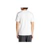 Adidas Logo Print Three-Stripe Crew Neck Short Sleeve T-Shirt Men Tops White IU2082