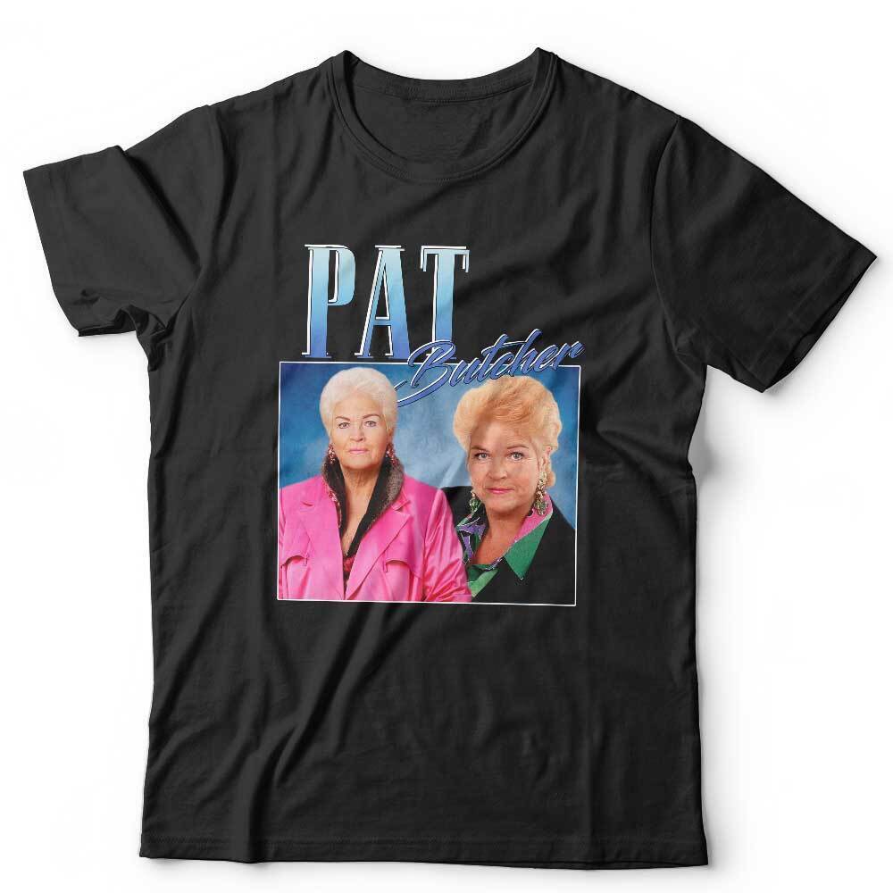 

Pat Butcher Tshirt Appreciation Unisex Homage Throwback Stag Hen Do Eastenders S