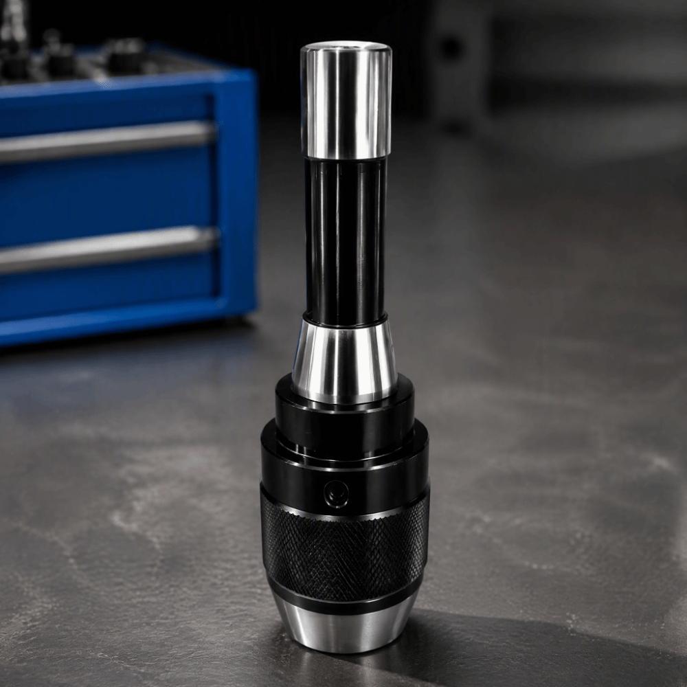 1/32"-5/8" Capacity Integrated Drill Chuck R8 Taper Precision Drill Chuck For Drill Press