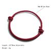 New Handmade Adjustable Rope Bracelet Men 4mm Thin String Relationship Braclet Gift For Him Lucky Thread Brazalete Pulseira