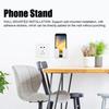 6Pcs Wall Mount Phone Holder   Adhesive Mobile Phone Charging Stand for Home Bedroom Bathroom