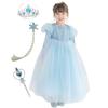 Princess Dress Snow Queen Costume Kids Halloween Costume Princess Costume Girls Christmas Birthday Children E0296 [monoii] Children's