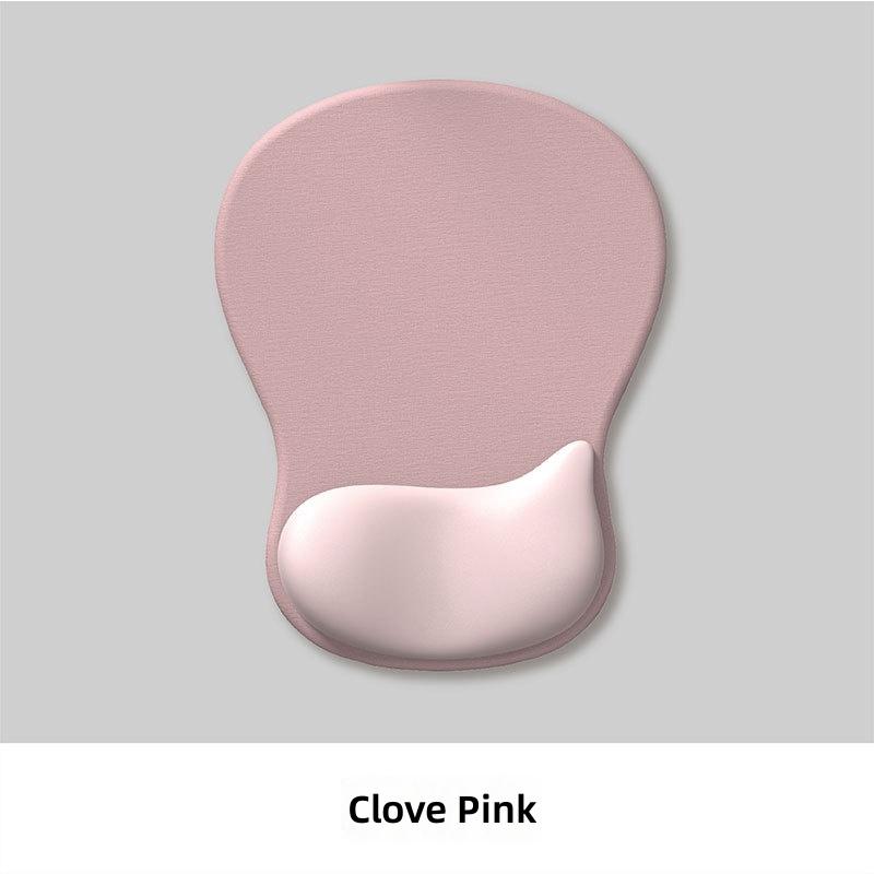 Gradient Simple Thickened Anti-Slip Ergonomic Computer Mouse Pad with Wrist Rest and Silicone Mouse Mat