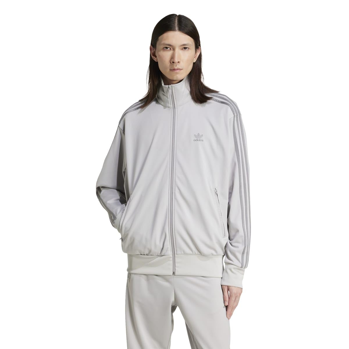 Adidas Originals Adicolor Classics Firebird Спортивная кофта Серая Два (Джерси) Дж/Л