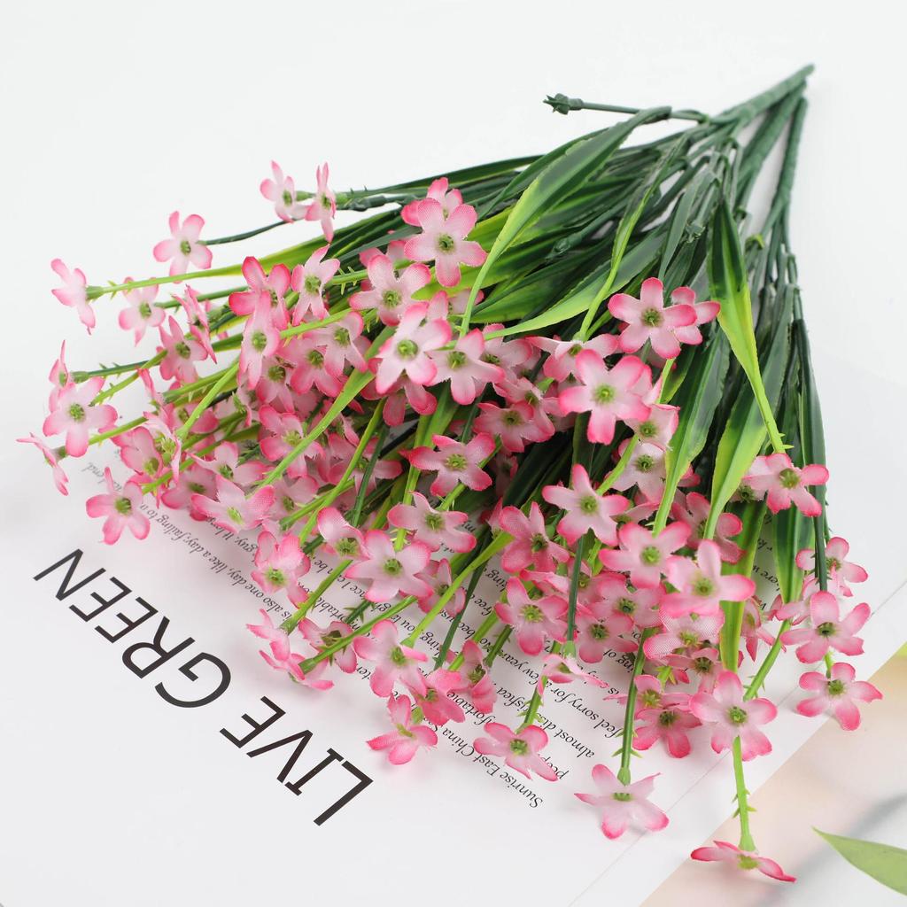 Artificial Greenery Bouquets for Home, Hotel, Wedding, and Decoration