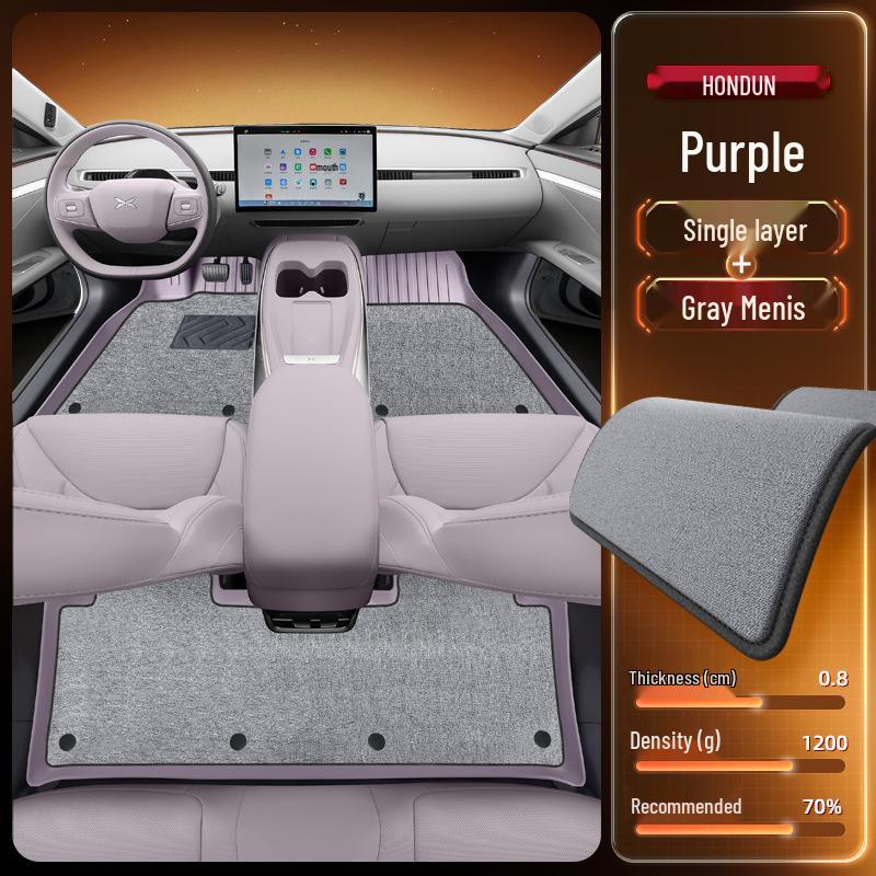 Xiaopeng M03 MAX TPE Floor Mats 2025 Car Interior Accessories