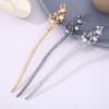 Hairpin Moonstone Hollow Design Hairpin Ponytail Maruko Head Personalized Hair Accessories Fashion Versatile Headgear
