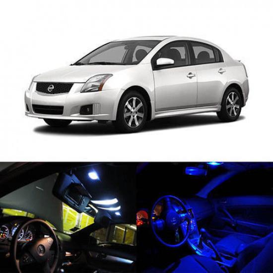4 x LED Full Interior Lights Package Deal For 2007-2012 Nissan Sentra