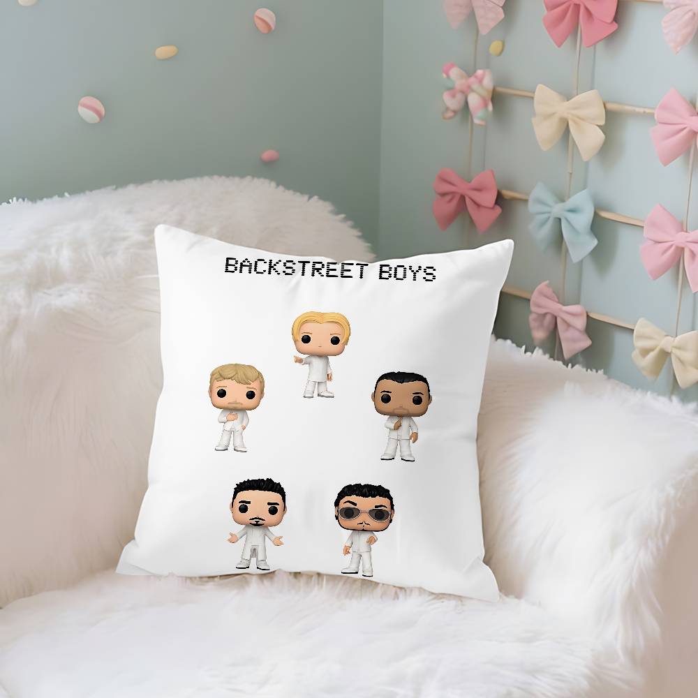 BBackstreet BBoys BSB Case Plush Fabric Soft Pillowcase Double Sided Print Cushion Cover Household Gifts