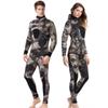 Pú Liàn Unisex 3MM Camouflage Thermal Hooded Wetsuit