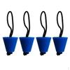 2 Pairs Of Premium Silicone Kayak Scupper Plug Water Drainage Plugs
