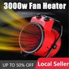 Industrial Electric Heater Fan Commercial Warm Heater Blower Keletool 3000W Air Workshop Space Garage Heating Appliances