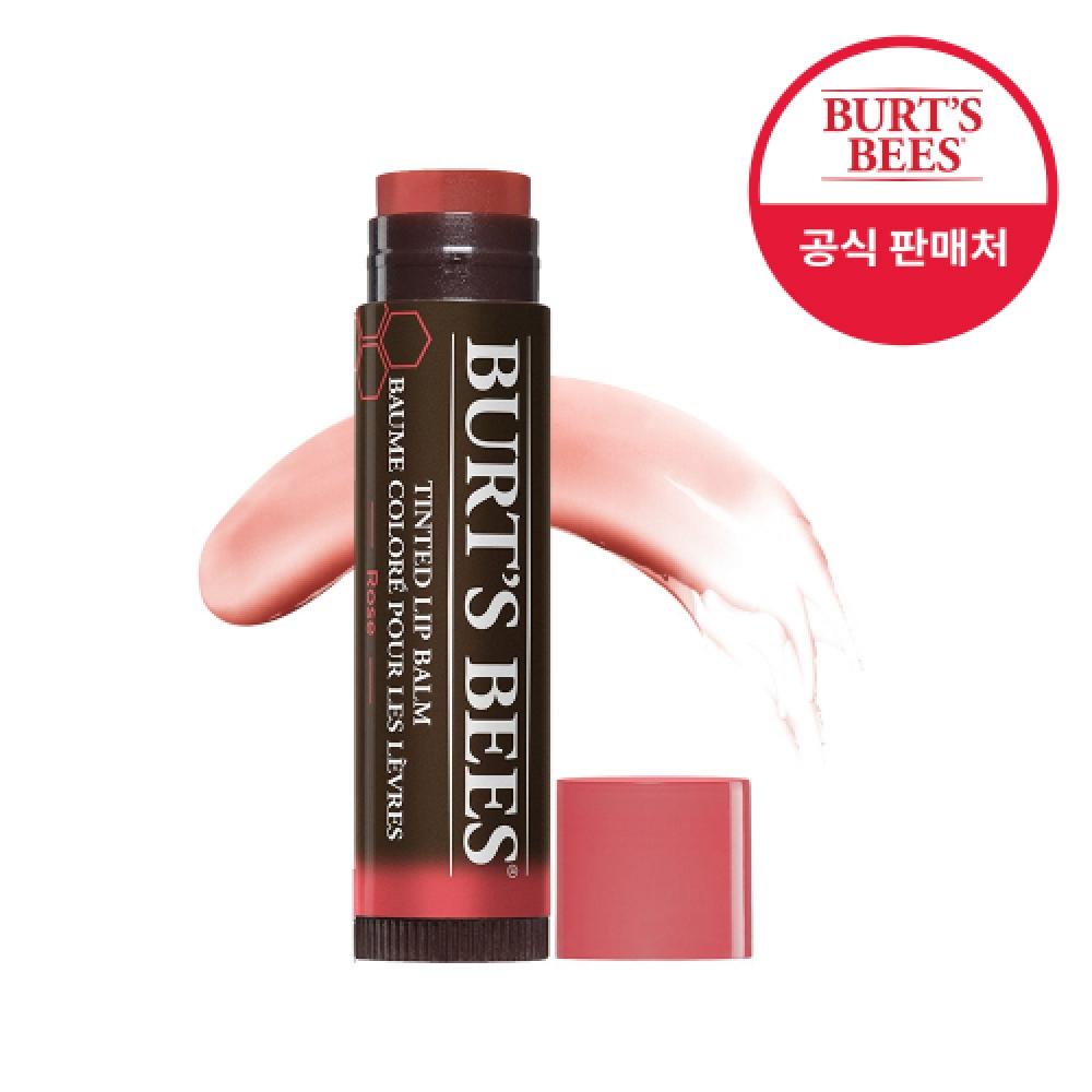 Burtsbees Tinted Lip Balm Rose 4.25g