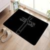 1 Piece Christian Jesus Bathroom Mat Kids Room Bedroom Decoration Balcony Anti-Slip Doormat Living Room Welcome Rug