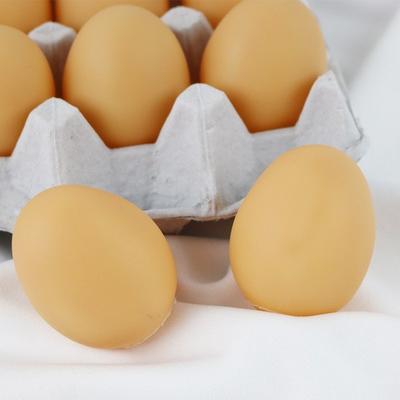 Her Pet Squid Boiled Egg Squeaky Dog Toys 5 Pieces