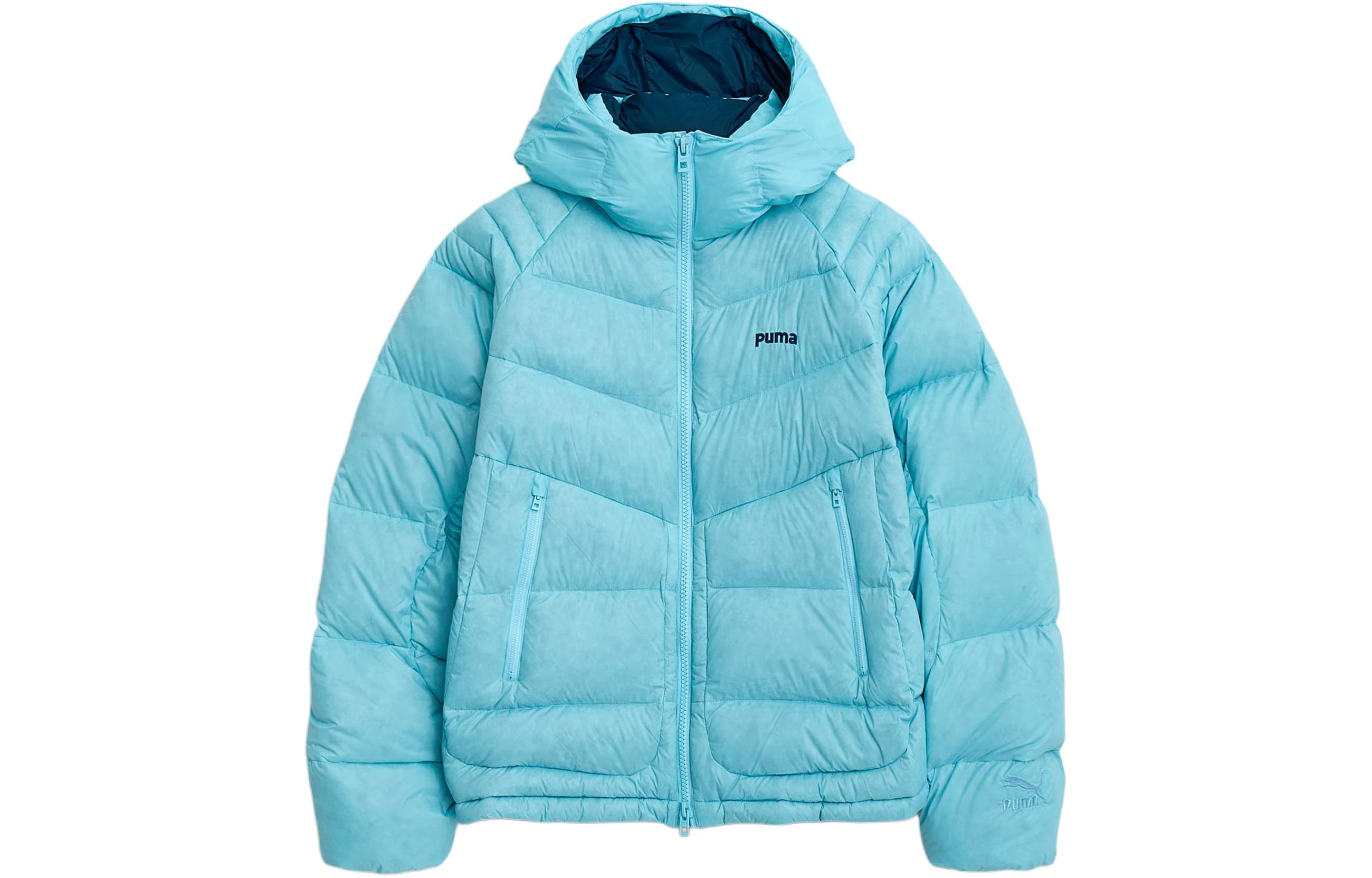 PUMA Down Jackets Unisex Blue Hooded Moderate Other 940195-02 S