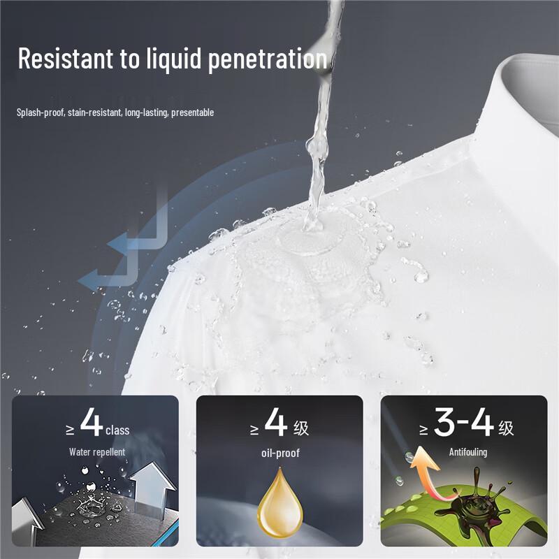 Septwolves Men s Lyocell Blend Long-Sleeve Business Casual Shirt 175/92A