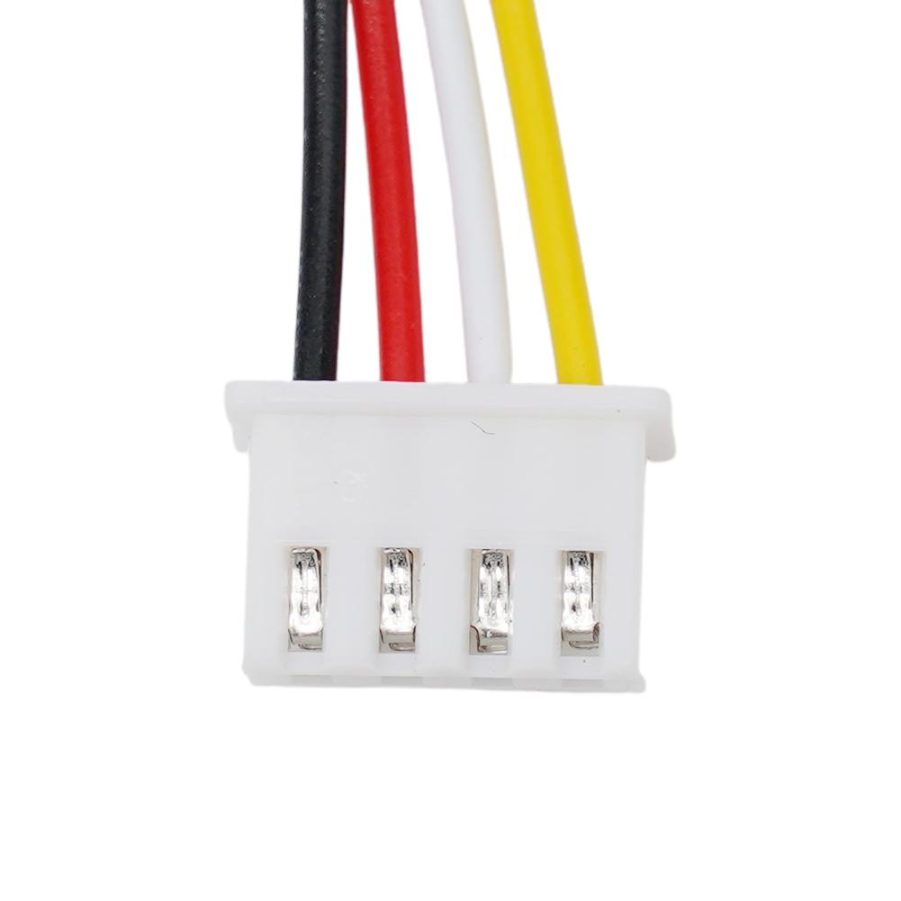 2-4 Pin Connector Plugs With Wire 10 Sets Of 24AWG