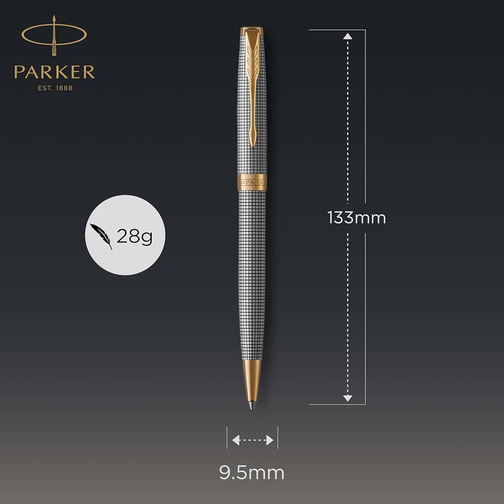 PARKER PARKER Ballpoint Pen Sonnet Premium Sizzle GT Medium Size Oil Based Gift Box Regular Impor...