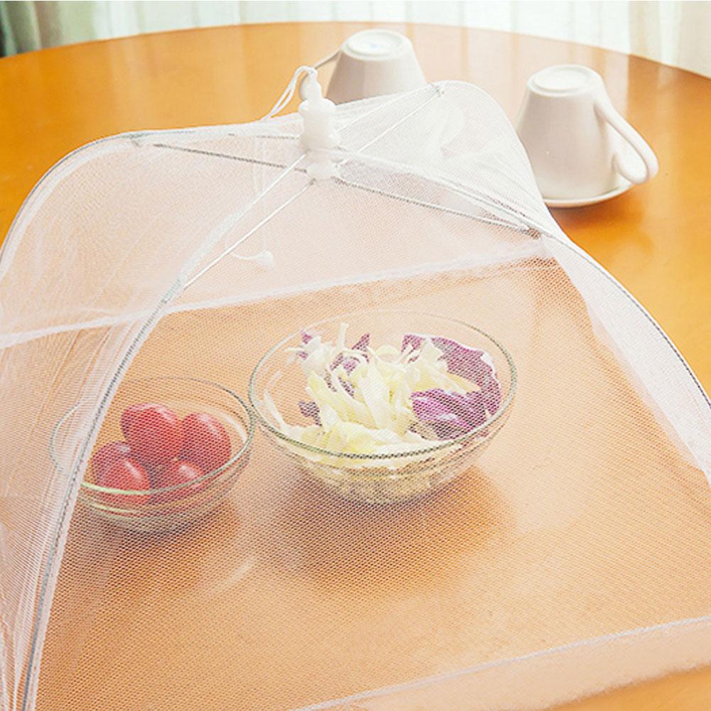2pcs Foldable Table Food Cover Umbrella Anti Fly Mosquito for Picnics Grill Party