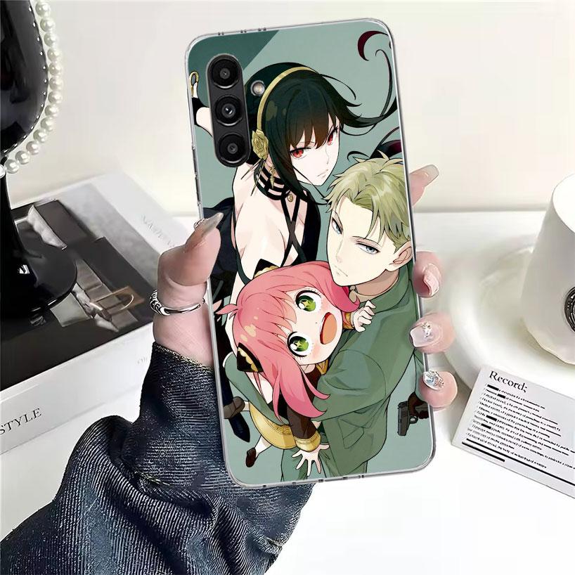 

Anime S-Spy Family Anya Phone Case For Samsung Galaxy A13 A14 A15 A16 A17 A53 A54 A55 A56 A57 A33 A34 A35 A36 A37 A23 A24 A25 A2 Samsung A57