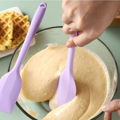 Gıda Sınıfı Spatula Silikon Spatula Krema Kazıyıcı Karıştırma Bıçağı Tereyağı Hamur Karıştırıcıları Salata Karıştırıcı Mutfak Aleti Pişirme Aletleri