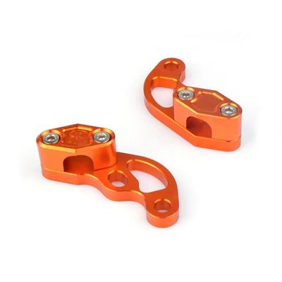 Motorbike Fuel Line Cable Clamps Brake Cable Line Clamps Motorcycle Parts CNC Tuning Parts Single Hole Fuel Line Clamps