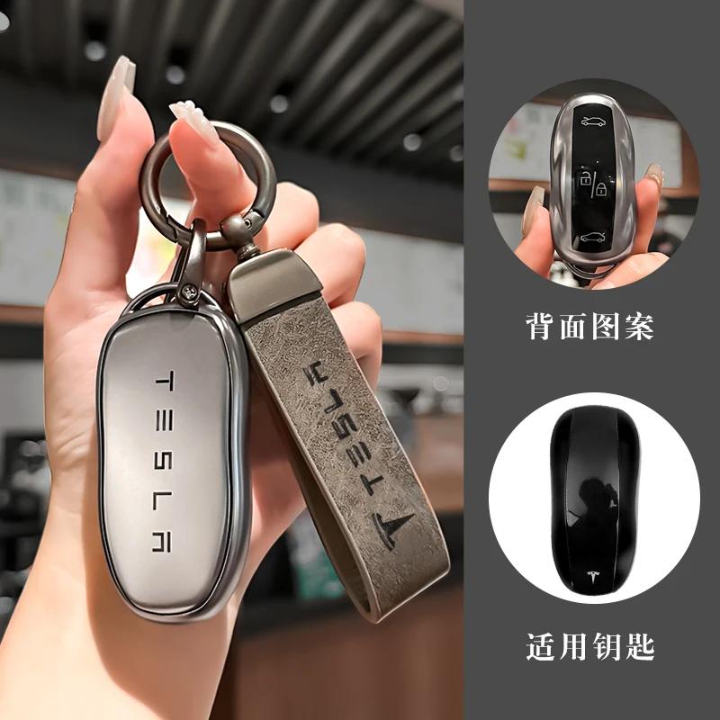 Car Sticker 2025 New Tesla Soft TPU Car Smart Remote Key Case Fob Cover Bag Holder Shell For Tesla Model 3 Model S Model Y Prote