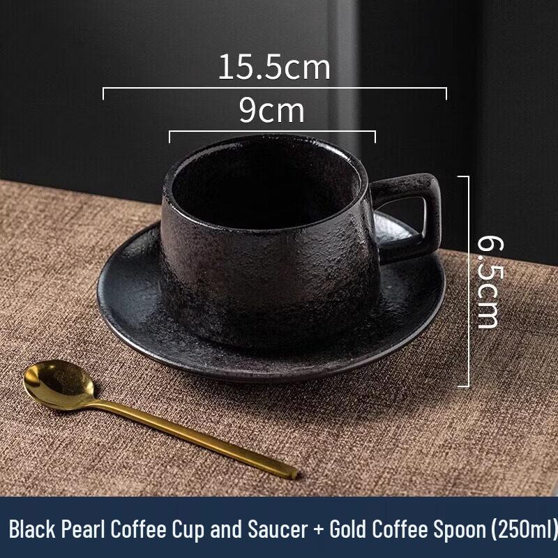 Qiwei Ceramic Coffee Cup with Lid