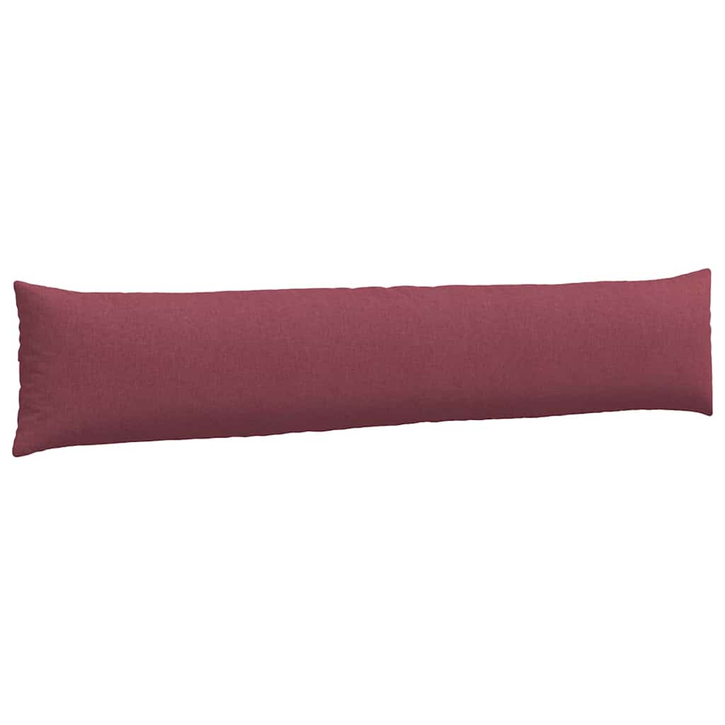 Sofa Cushions 2 Pcs Burgundy 200 X 40 Cm Fabric