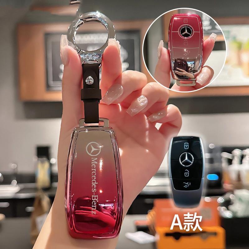 YWP4  New TPU Car Key Case Cover Shell Holder For Mercedes Benz A C E S G Class W177 W205 W213 X167 W222 CLA GLE GLB GLS AMG Maybach