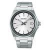 SEIKO SELECTION SBTH001 Mens Wristwatch Battery-operated Quartz Equipped Date Calendar 10 ATM Water-resistant Easy-adjust Strap White Dial Stainless
