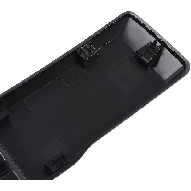 PIT66 Front Bumper & License Plate Bracket Mount Fascia Cover Compatible with Ford F150 Models w/o Block Heater & w/o Grille Shutters 2015-2017