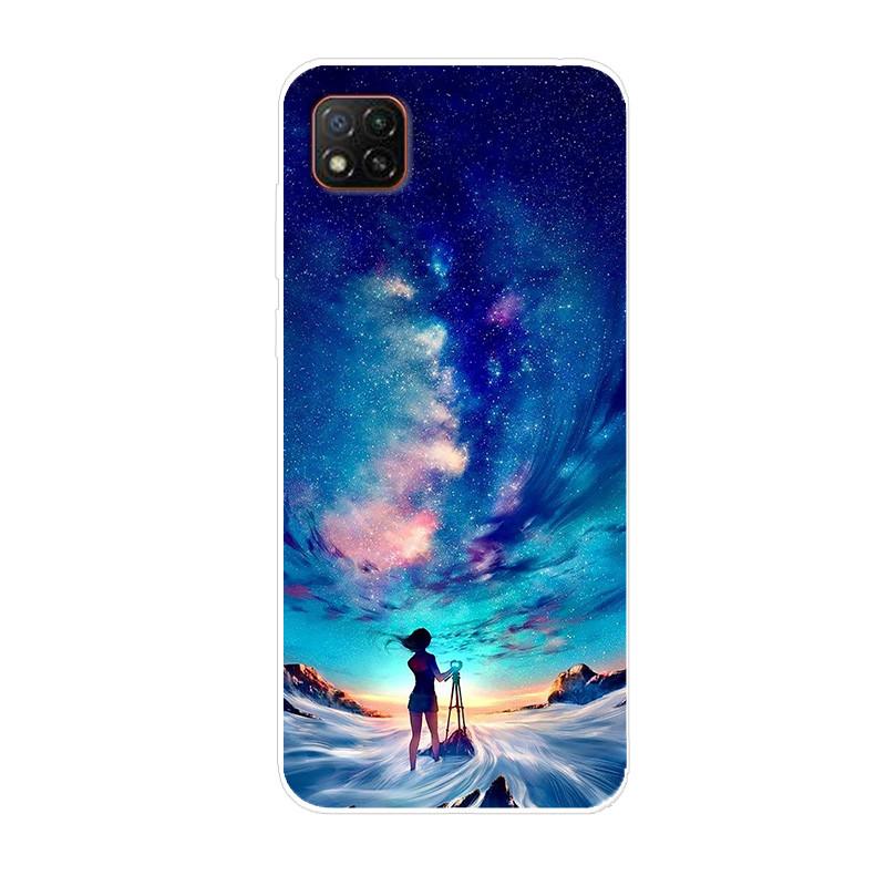 Soft Silicone Case For Xiaomi Redmi 9C NFC Case Soft TPU Christmas Phone Case For Xiaomi Redmi 10C 9C Case Redmi 9 C NFC Cover