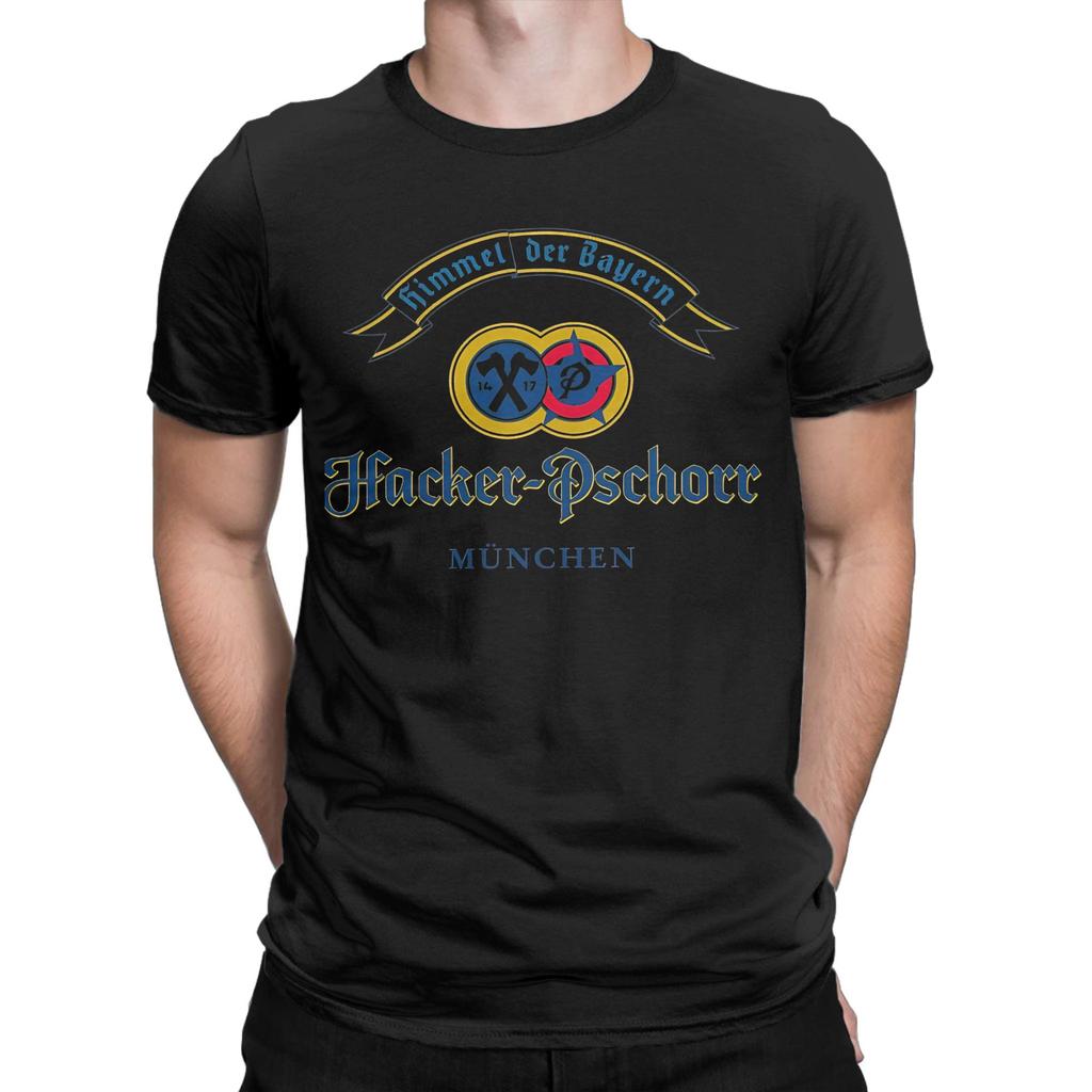 Brauerei Lustiges Grafikdesign 100% Baumwolle T-Shirt Hacker Pschorr Oberteile T-Shirts Für Unisex