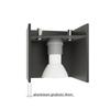 Kinkiet Quad 2 G9 Czarny Alu Sollux Sl.0527