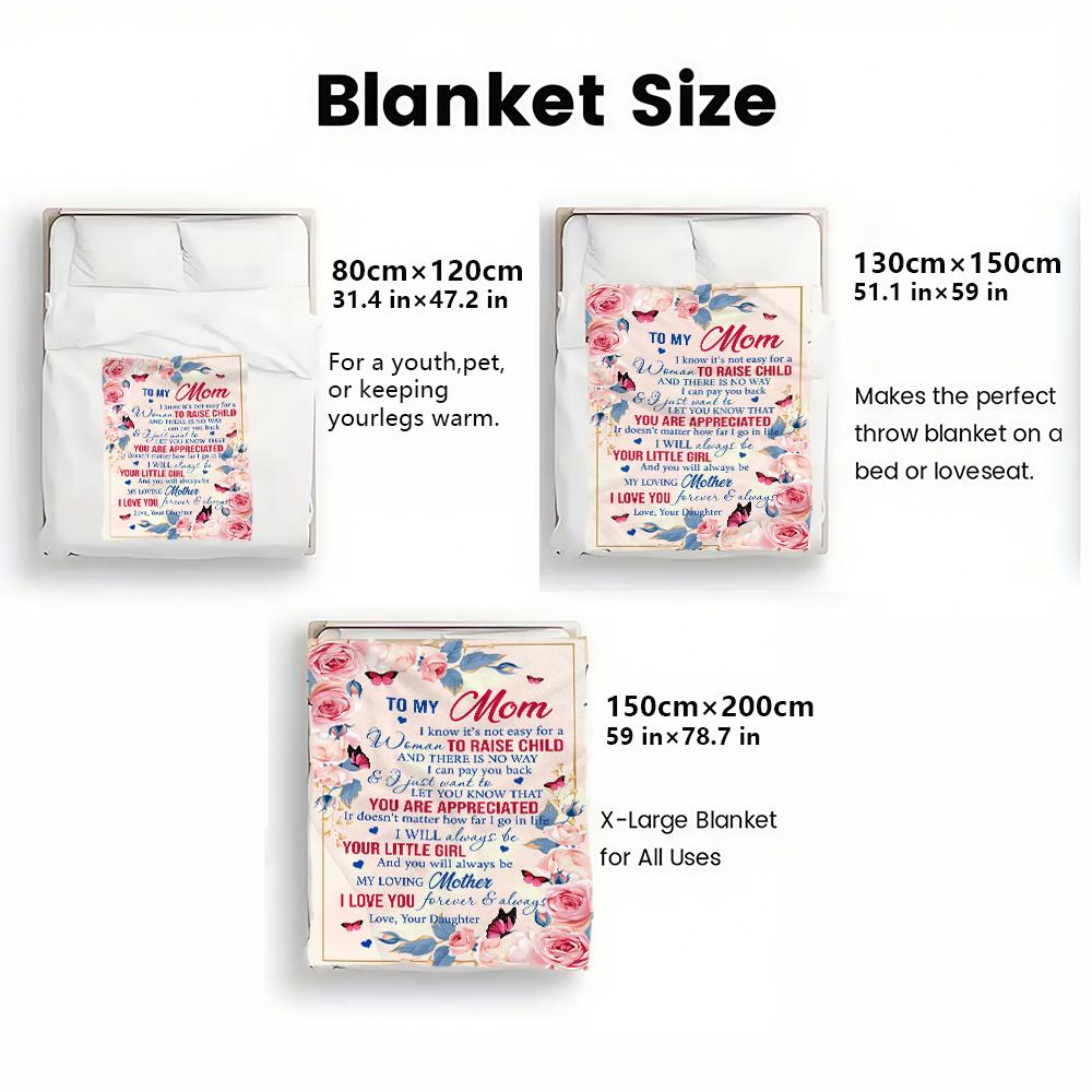 Mother's Day Print thin Flannel Blanket for Bedrooms,Living Rooms,Sofas Blankets,Lunch Breaks,blankets fluffy blanket