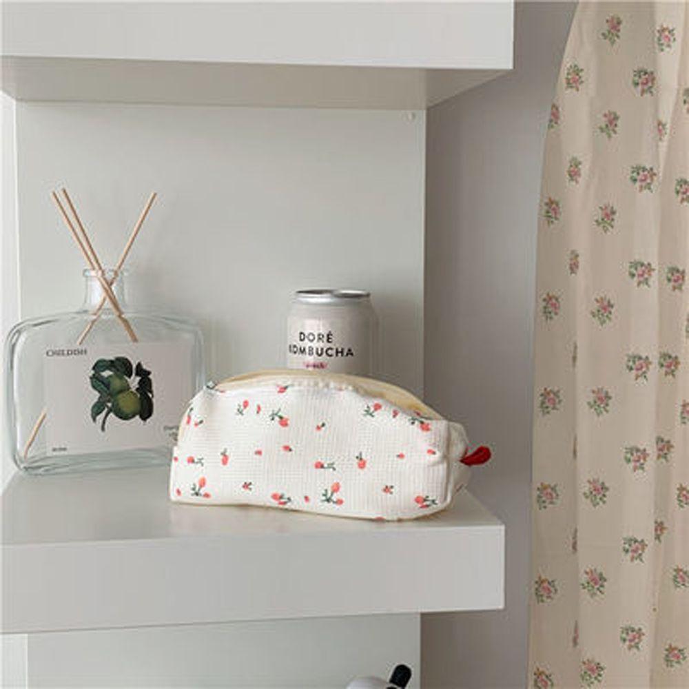 Školní psací potřeby Kosmetická taštička Penál Svěží styl Úložné tašky Taštička na tužky Malé květy Penály