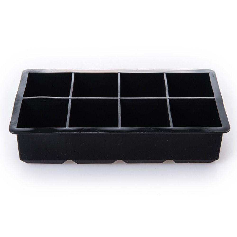 4/6/8/12 Grids Ice Cube Maker Silicone Square Ice Mold Multifunctional Large  Ice Cube Tray  Bar