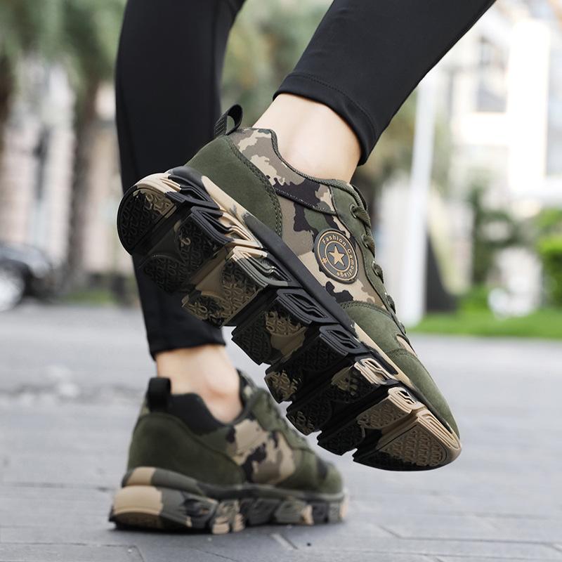 2025 Men Women Camouflage Size35-44 Daily Walking Shoes Breathable Outdoor Casual Girl Fashion Lifestyle Platform Sneakers
