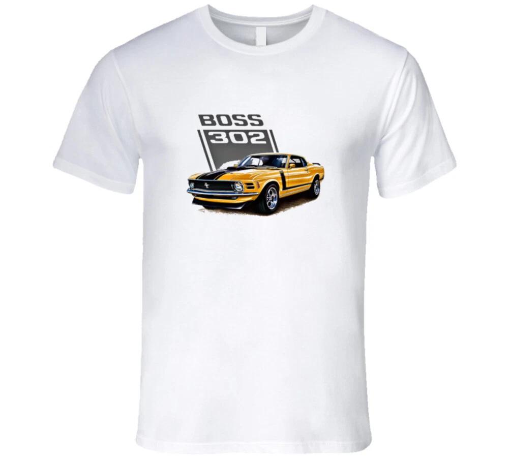 1970 Mustang Boss 302 Musclecar Vintage Ponycar Premium Gift T Shirt 2XL