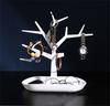 Home Creative Plastic Bird Tree Design Jewelry Rack Key Storage Rack Key Holder