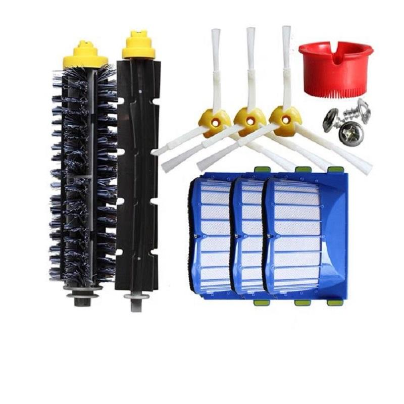 Aerovac Filter Arm Side Brush Bristle Flexible Beater Brush for iRobot Roomba 528 551 564 580 650 675 Vacuum Cleaner Accessory