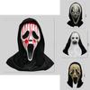 Creepy Scream Face Mask Collection Halloween Costume Latex Scary Props For Parties